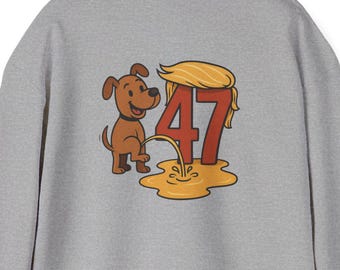 Anti Trump Hoodie, Political Dog Sweatshirt, Funny Democrat Hoodie