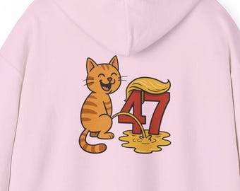 Cat Hoodie | Political Satire Protest Design