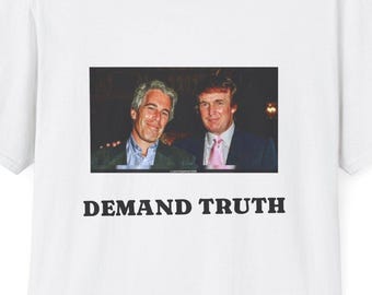 Release the Epstein Files T-Shirt | Political Commentary, Conspiracy Statement