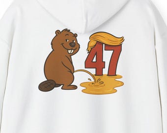 Anti-Trump Hoodie | Beaver Political Satire