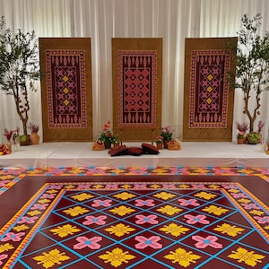 Printable Palestinian Henna sign-printable Palestinian Henna backdrop+floor wrap-Palestinian wedding-Jordanian wedding-