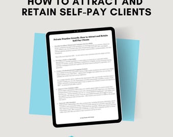 Cómo atraer y fidelizar clientes que pagan por cuenta propia / Consejos de marketing para terapeutas en la práctica privada