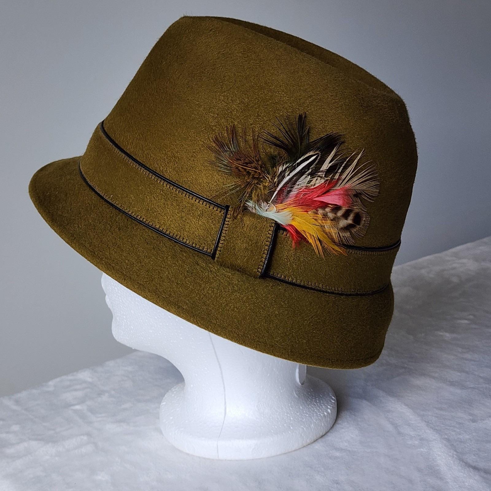 VTG Stetson Twenty Five Playboy Fedora Hat Brown 6 7/8 The