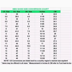 Size Conversion Chart