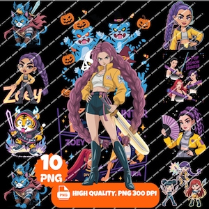 10 PNG Saja Boys Boy Band PNG Bundle, Girl Dinner Png, Kpop Demon Inspired Movie , Demon Hunters png, Kpop Shirt Sublimation Designs
