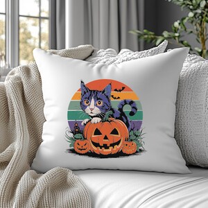 Black Lace Kürbis PNG - Halloween Clipart (digitaler Download)