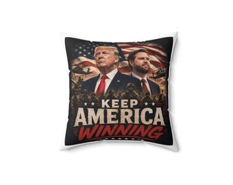Keep America Winning Pillow