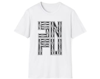 SNFU white unisex t-shirt