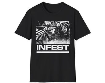 INFEST s/t black unisex t-shirt