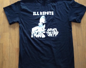 ILL REPUTE “What Happens Next” black unisex t-shirt
