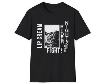 LIP CREAM “Night Rider More Than Fight” EP black unisex t-shirt