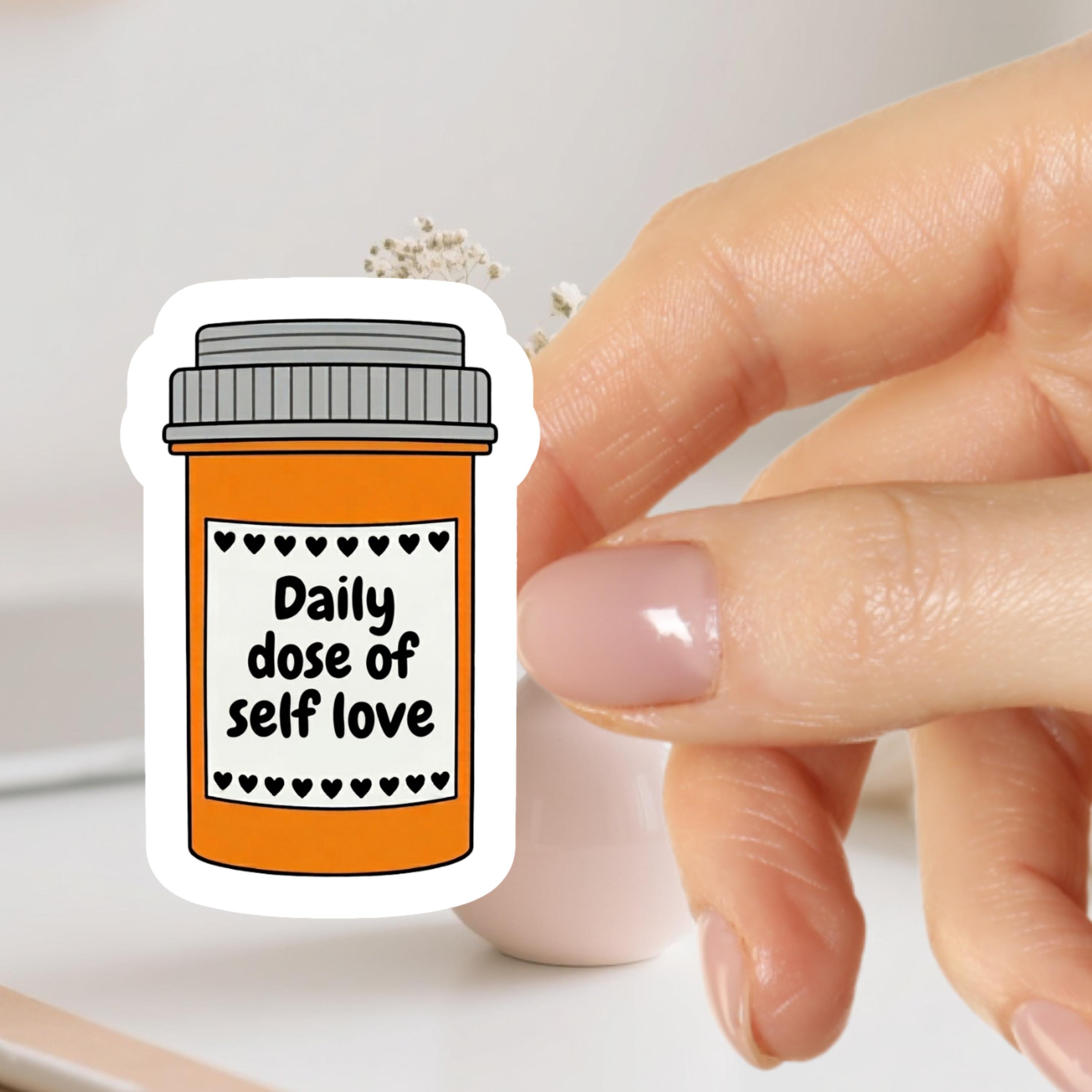Seven Days 7 Tage Pillenbox Pillendose orange