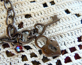 Key to my heart bracelet