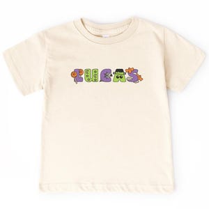 Personalized Kids Halloween T-Shirt - Custom Name Shirt for Fall - Seasonal Shirt for Boys and Girls - Personalized Toddler Halloween Tee