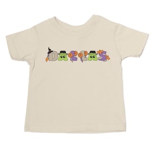 Personalized Baby Halloween T-Shirt - Custom Name Shirt for Fall - Seasonal Shirt for Boys and Girls - Personalized Infant Halloween Tee