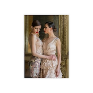 Elegant Gloss Fashion Poster: Chic Home Decor Wall Art