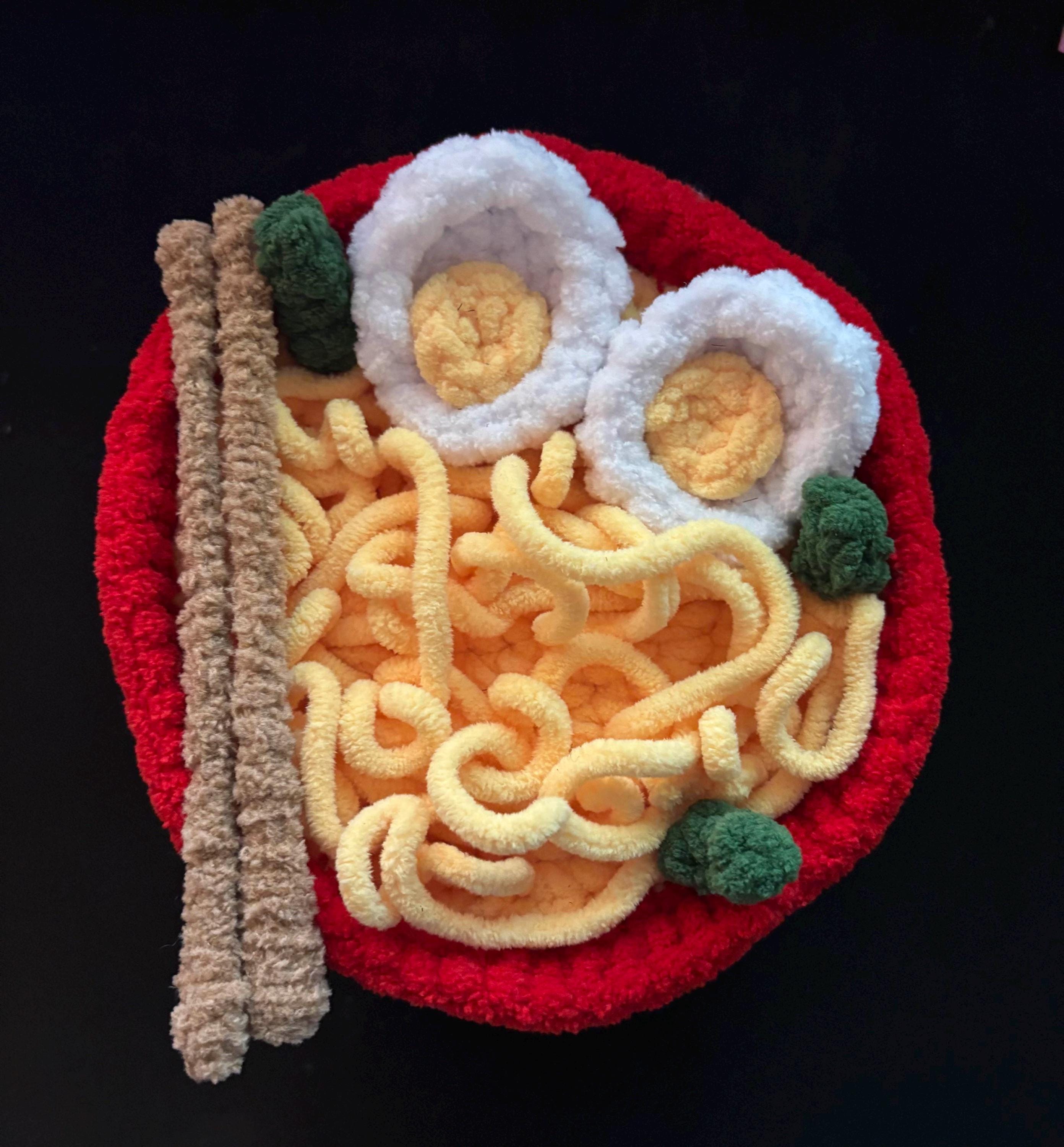 Cute Ramen Pattern Ramen Crochet Pattern, Jellycat Inspired Crochet Pattern, Raymond the ...