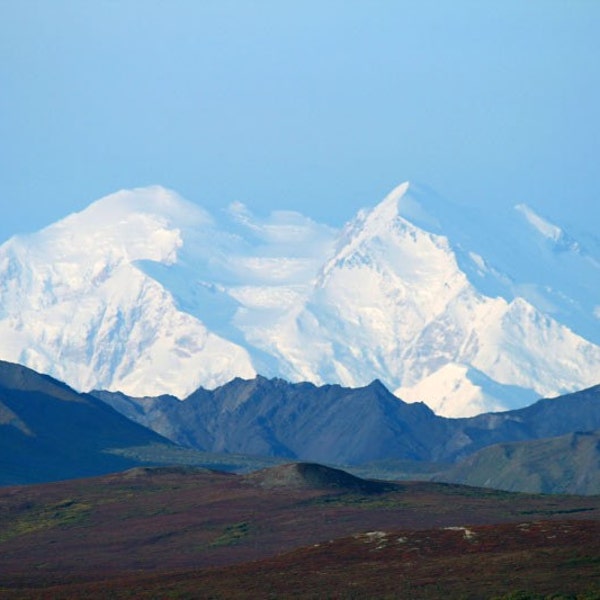 Mt. McKinley Without Clouds Print