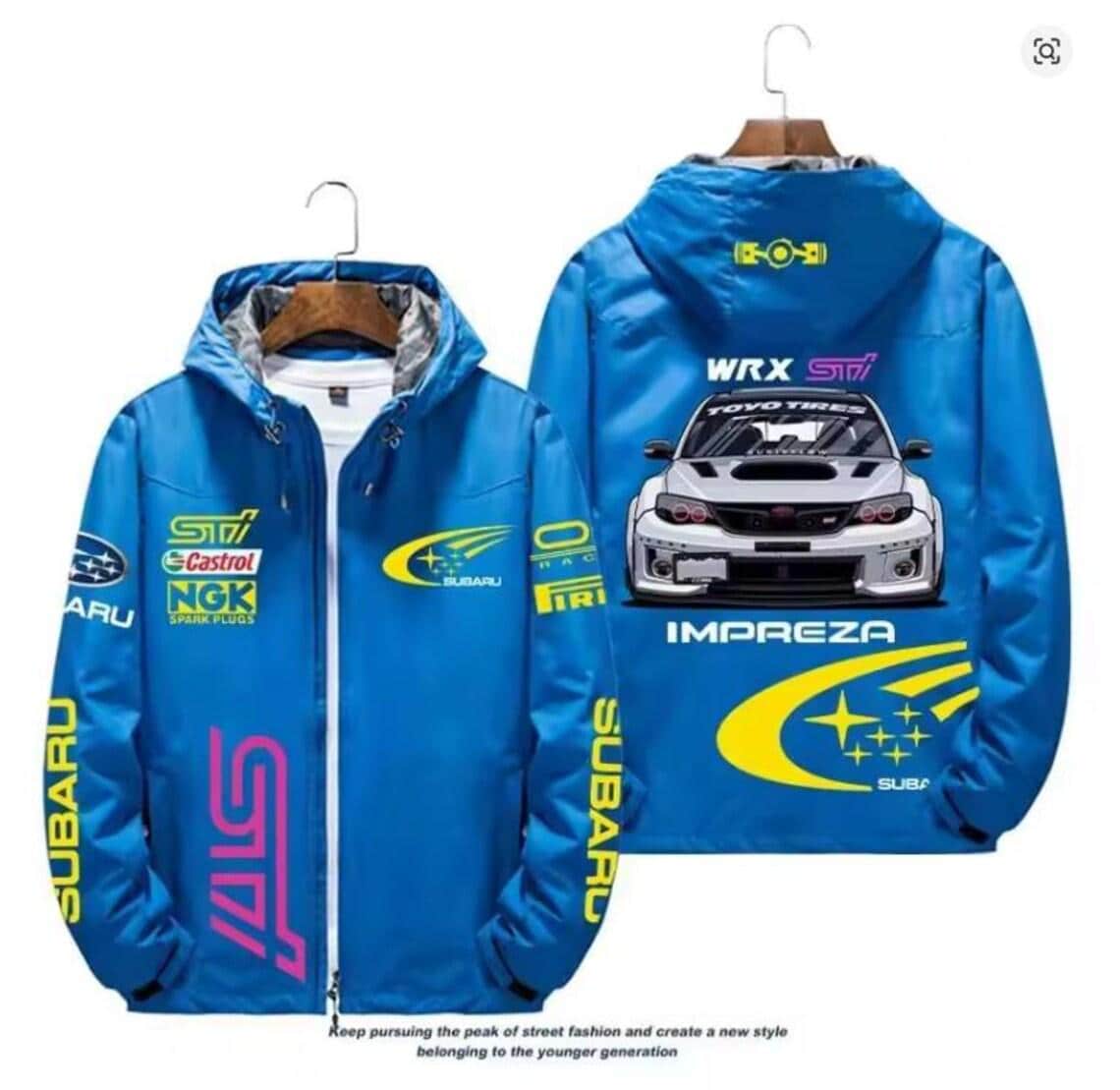 h*n様 90s Subaru England made work jacket h*n様 90s Subaru England made work jacket Racing jacket subaru