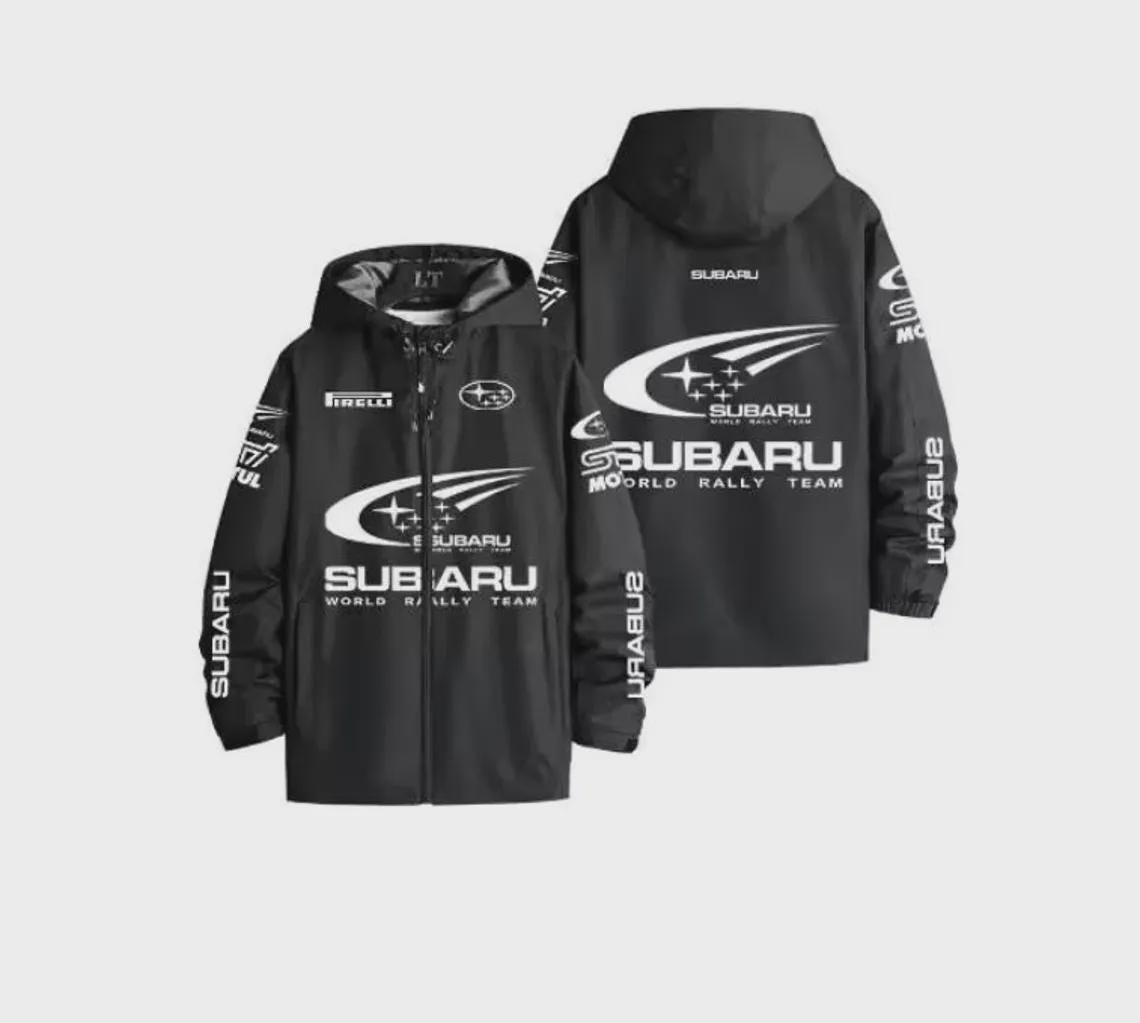 Subaru World Rally Team Jacket - Etsy