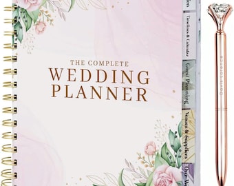 Wedding Planner: Checklists, Budget, Vendor & Guest Tracker (Digital Download)