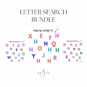 Toddler, Preschool, Letters, Alphabet, Capital Letters, Learning Activity