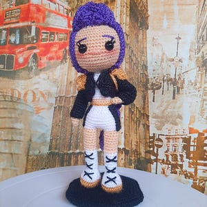 Wzór Rumi Amigurumi - Kpopowi łowcy demonów