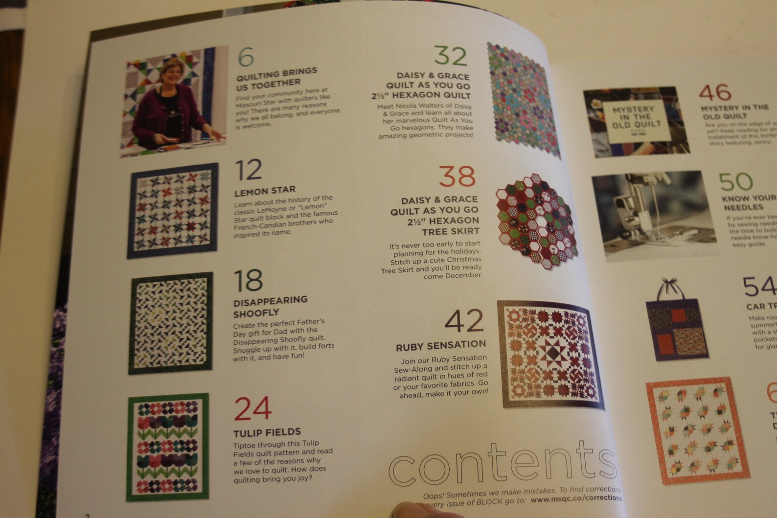 Missouri Star Quilt Co. Block Magazine Holiday Vol. 7 Issue 3 - Etsy