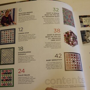 Missouri Star Quilt Co. Block Magazine Holiday Vol. 7 Issue 3 2020 ...
