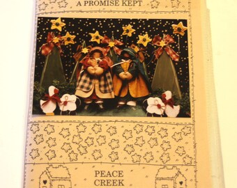 Nativity Doll Pattern by Peace Creek Collections -Sewing Pattern, Rag Doll Pattern (Previously Owned UNCUT)