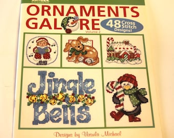 Ursula Michael: Leisure Arts Ornaments Galore Volume 2 Cross Stitch Designs (Softcover Book)