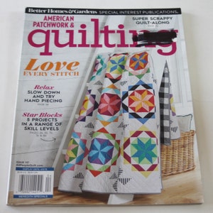 Quilting Magazine Back Issue Sale: American Patchwork and Quilting Magazine- April 2019 - USED
