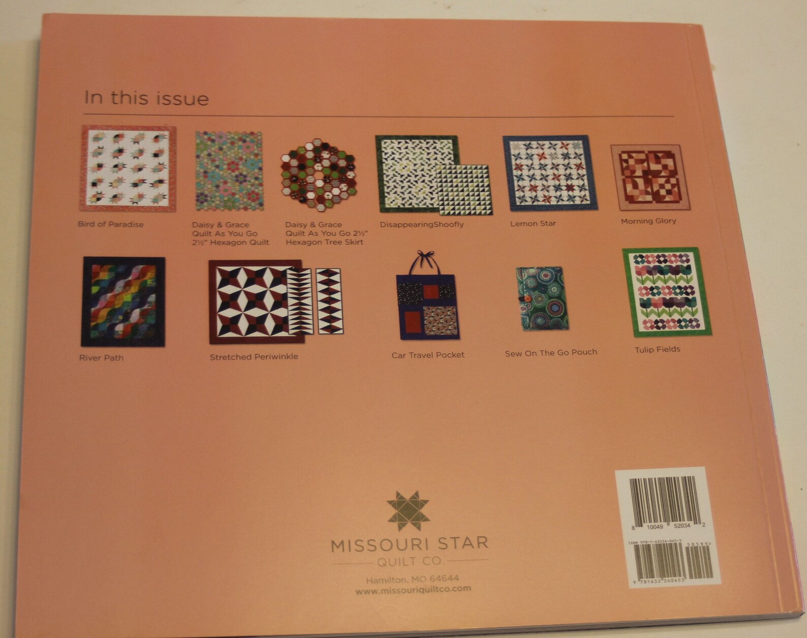 Missouri Star Quilt Co. Block Magazine Holiday Vol. 7 Issue 3 - Etsy