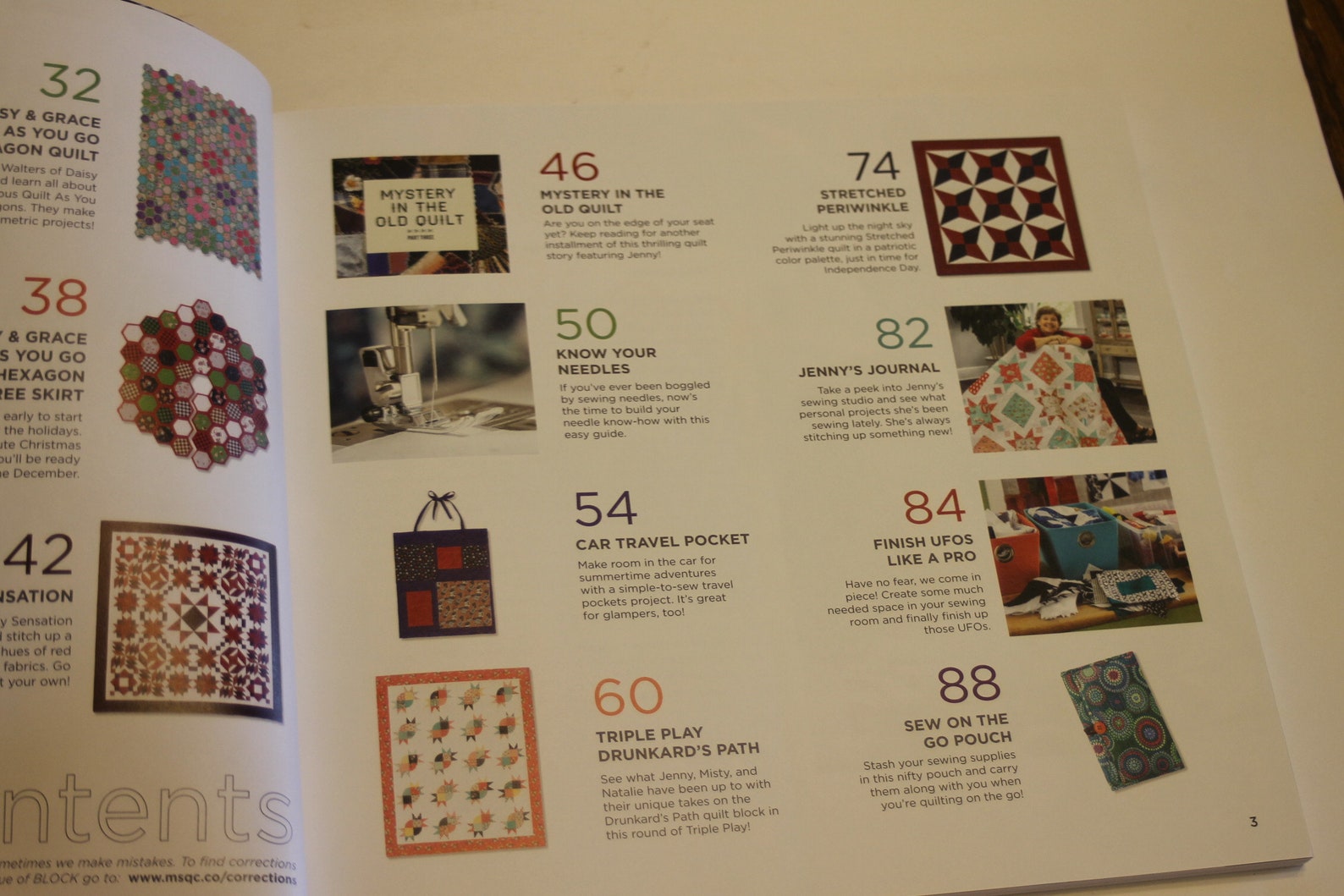 Missouri Star Quilt Co. Block Magazine Holiday Vol. 7 Issue 3 - Etsy