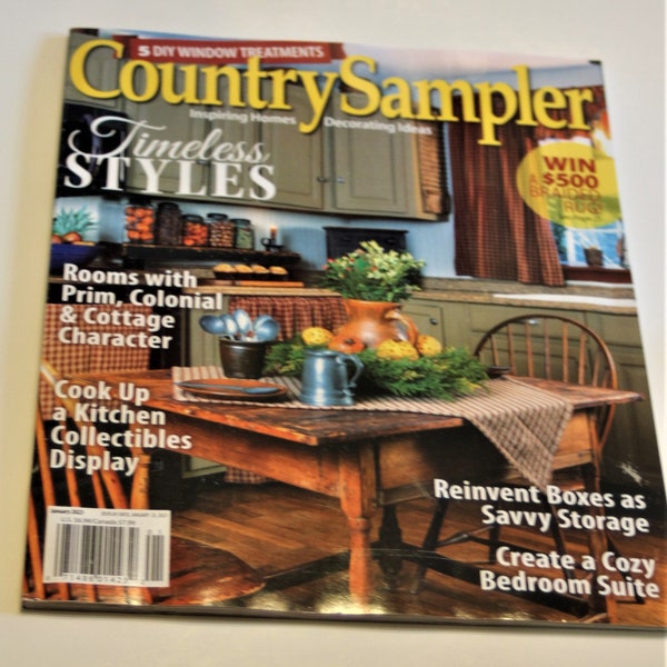 Country Sampler Etsy