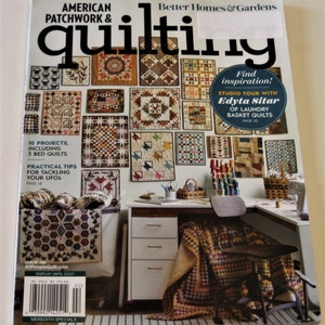 USED Quilting Magazine Back Issue Sale: American Patchwork and Quilting Magazine- February 2021
