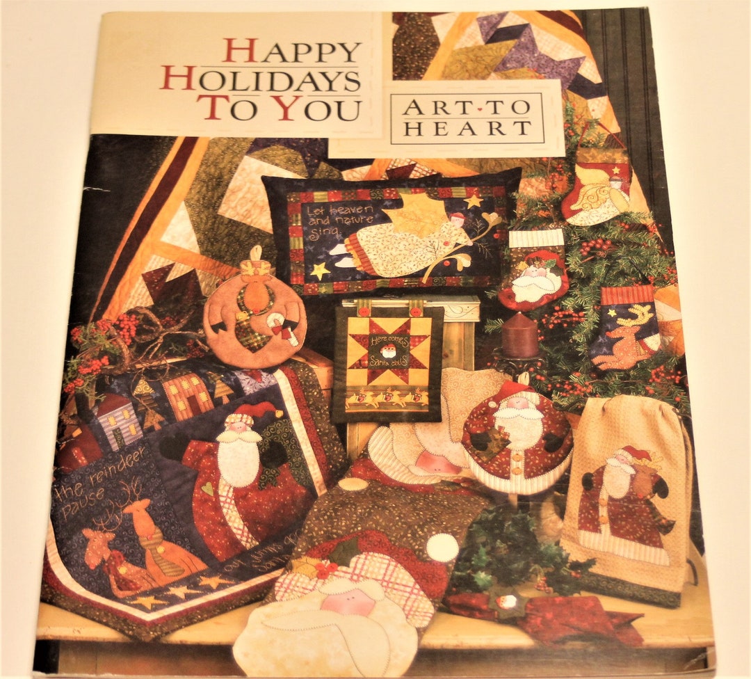 Art to Heart Happy Holidays to You Book (previously Owned)