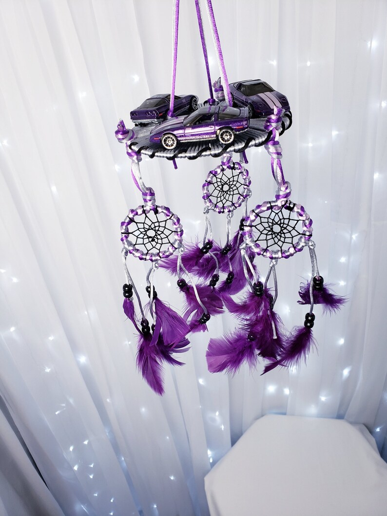 Dream catcher mobile , hot wheels image 4