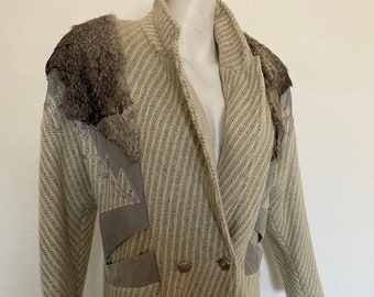 ジャケット・アウター vintage 90's US wool design coat Vintage 1990s Botany 500 100% Wool Jacket / Wool Jacket