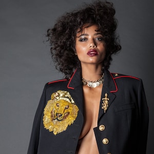 Military band jacket womens online