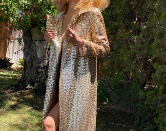 Sequin Duster - Etsy