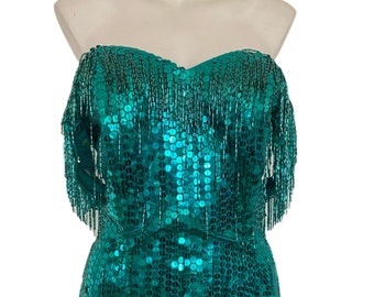 Onefa Womens Sequined Dress 1920s Inspired Sequins Beads Long Tassel Inserts Dress Short Sleeve Sequin Dress Vintage Party Dress Onefa Womens Sequined Dress 1920s Inspired Sequins Beads Long Tassel Inserts Dress Short Sleeve Sequin Dress Vintage Party Dress