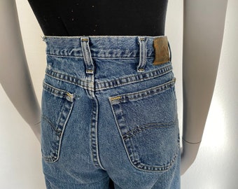 Vintage 90’s y2k hi waist MOM Jeans baggy fit LEE boyfriend jeans 32 x 29, retro jeans unsiex medium blue