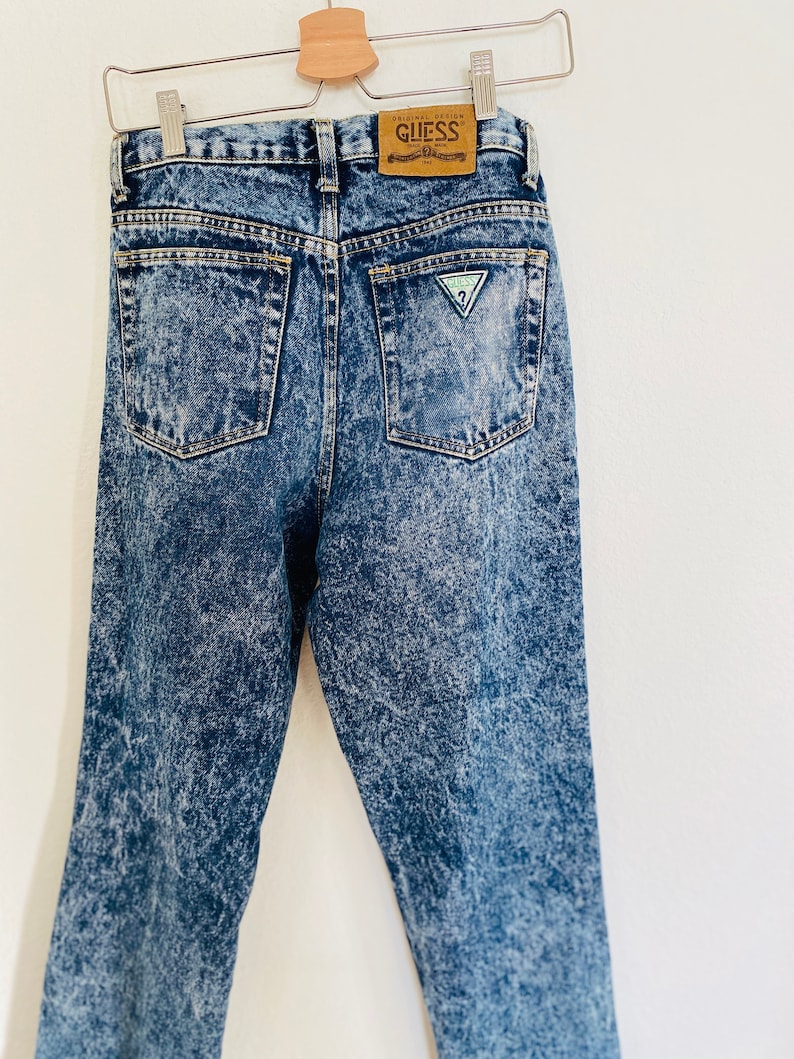 80s Vintage GUESS Jeans 31 x 29 mens vintage acid wash Etsy