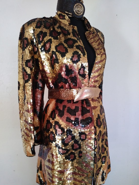 80's Gold Duster Set