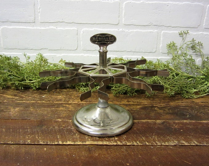 Vintage Achilles Rubber Stamp Holder Carousel Holds 8 Stamps Etsy