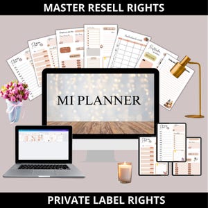 Life planner, Habit planner, Printable planner, Digital download, Undated planner, Task planner