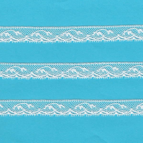 Maline lace, "Lily of the Valley"  1/2" edging, Capitol Imports #208635