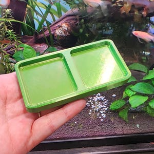 3D-Printed Duo Dish: Hermit Crab Feeding Dish