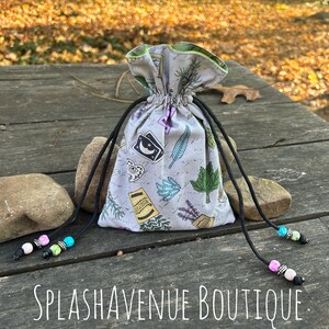 Tarot Card, Oracle Deck, or Dice Drawstring Pouch